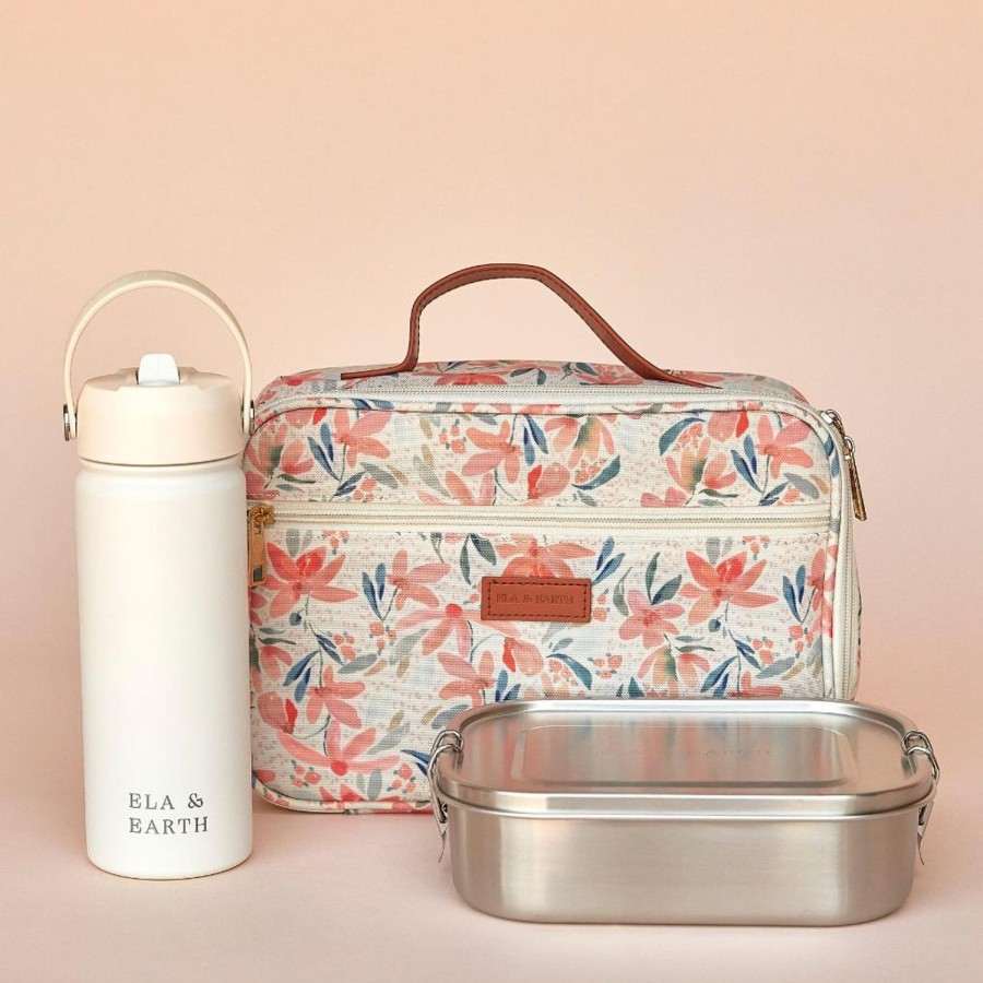 Ela & Earth Blossom - Kids Lunchware Set | Lunching Back To School Lunchware Set