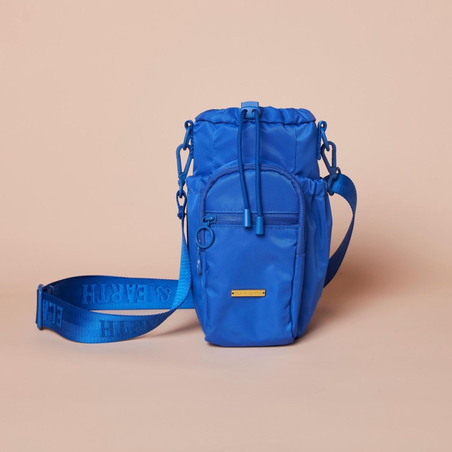 Ela & Earth Electric Blue - Water Bottle Bag | Water Bottle Bags