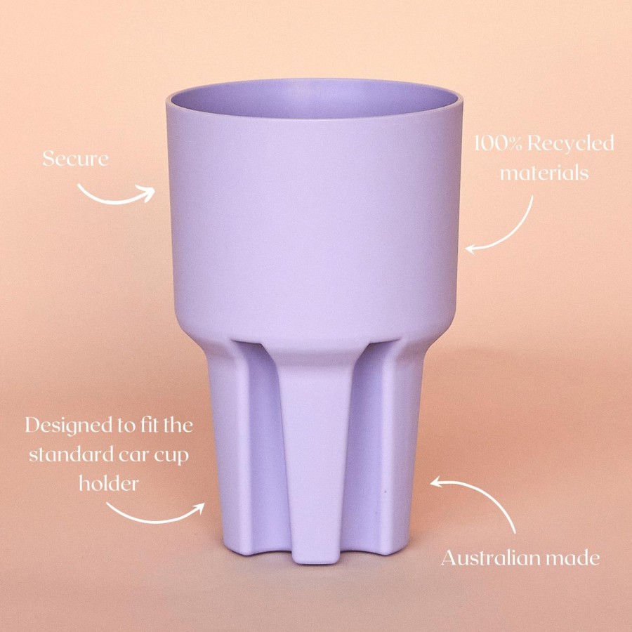 Ela & Earth Lilac - Car Cup Holder | Drink Car Cup Holders