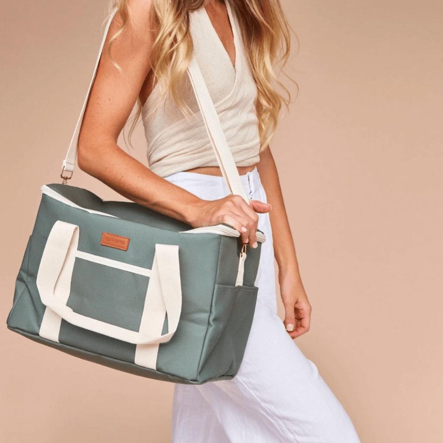 Ela & Earth Khaki - All-Rounder Cooler Bag | Lifestyle All-Rounder Cooler Bags