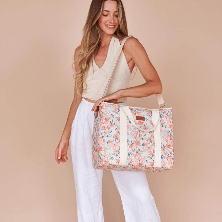 Ela & Earth Blossom - Large "Weekender" Cooler Bag | Lifestyle Picnic Rugs